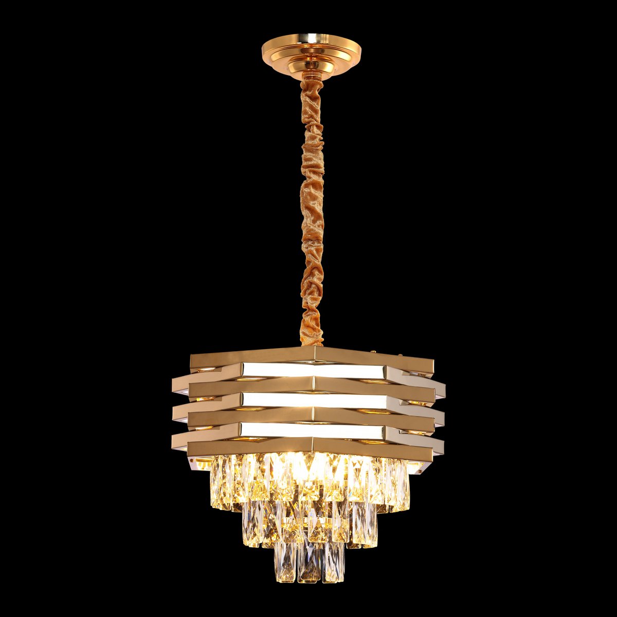 Hanglamp Crystal Gold | 40cm - Afbeelding 3