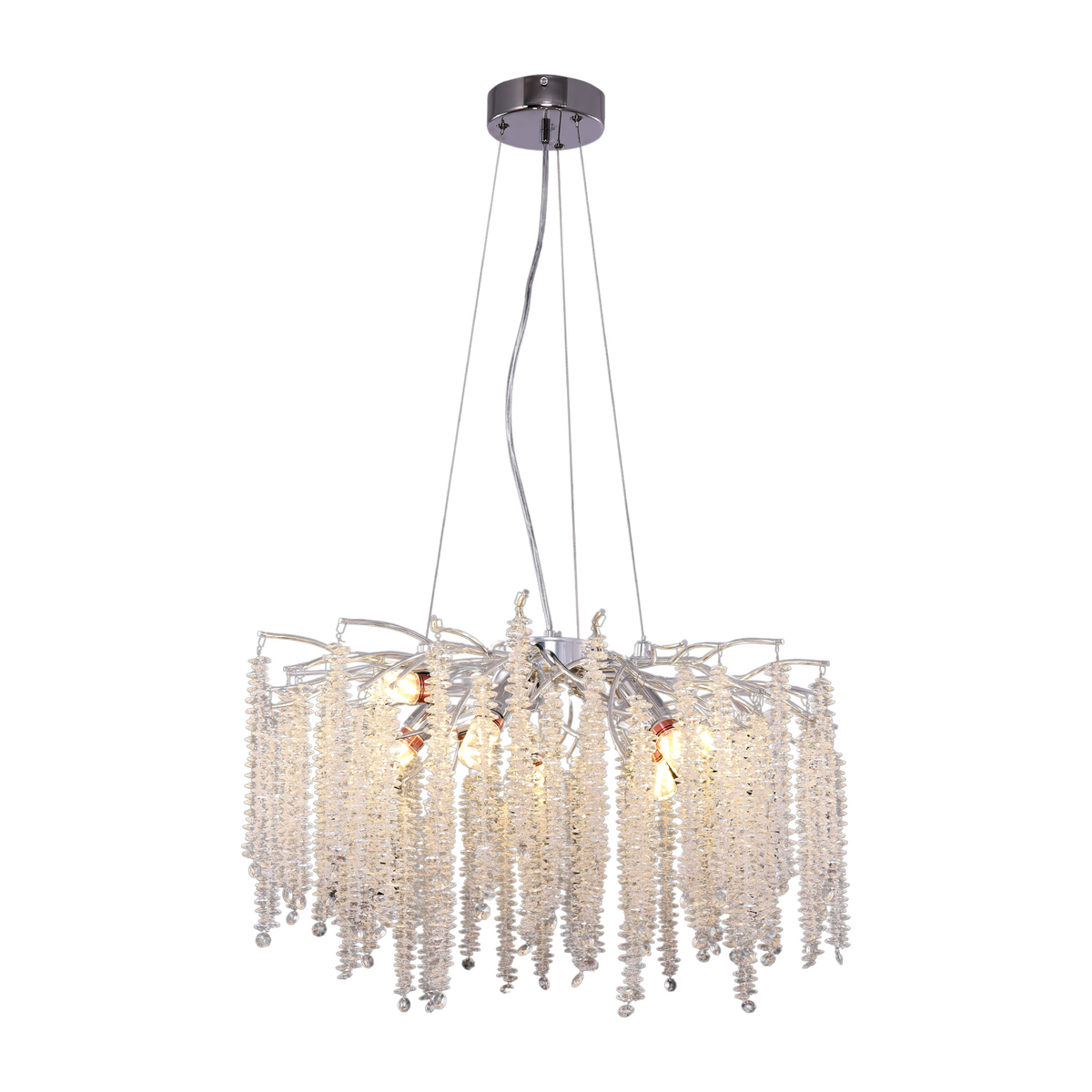Hanglamp Frost Zilver | 60cm - Afbeelding 3