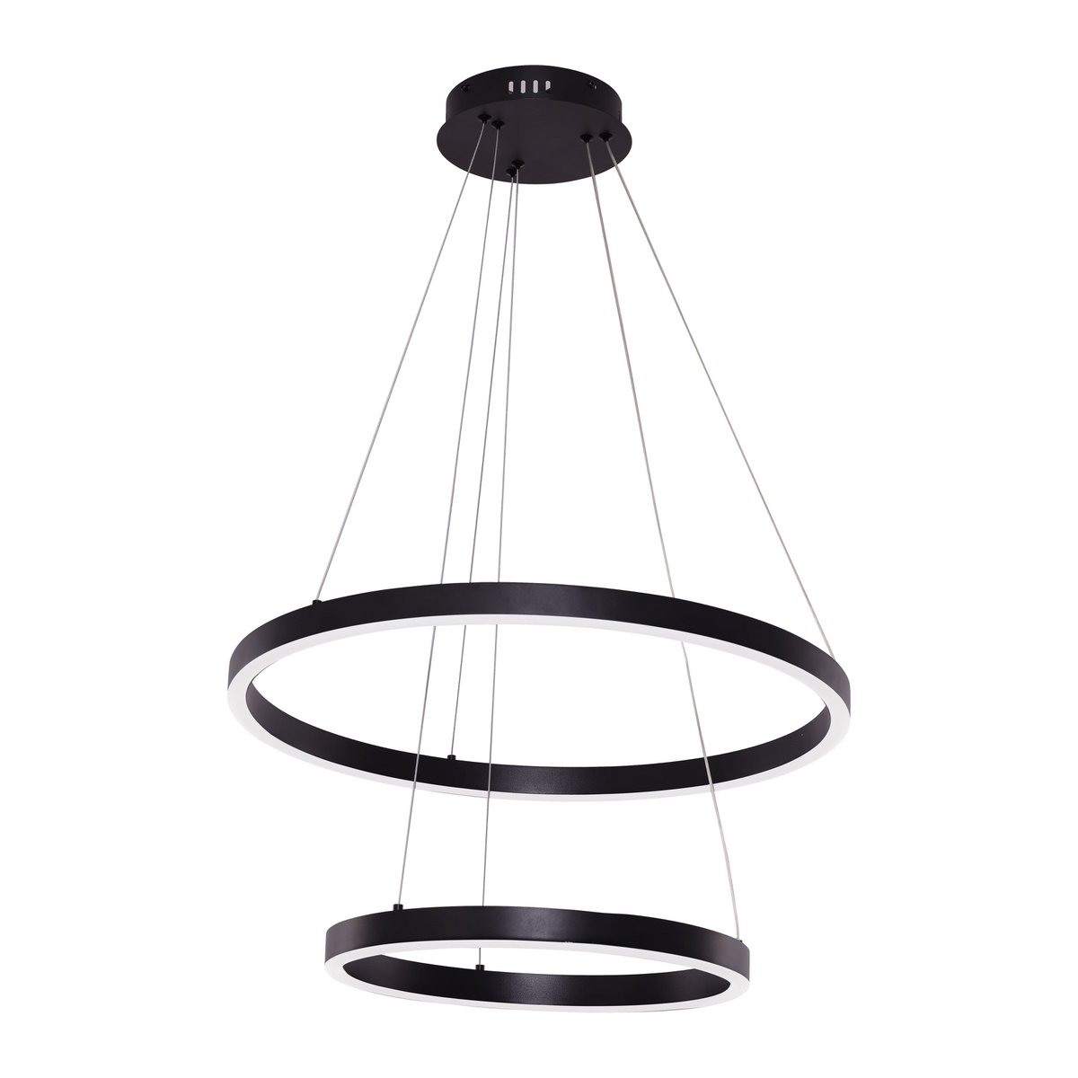 Hanglamp Neo Black | 2-Ring 40+60cm - Afbeelding 2
