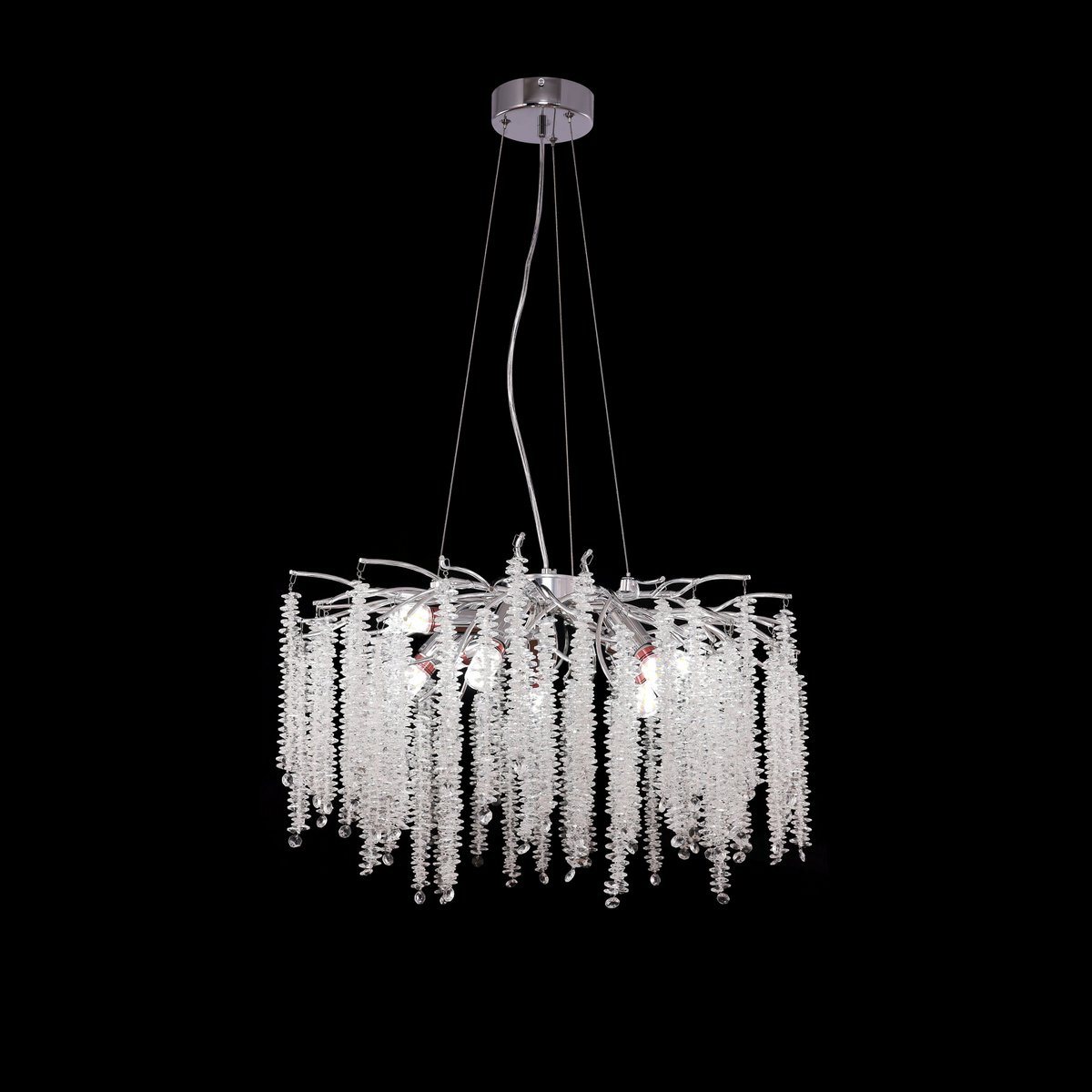 Hanglamp Frost Zilver | 60cm - Afbeelding 4