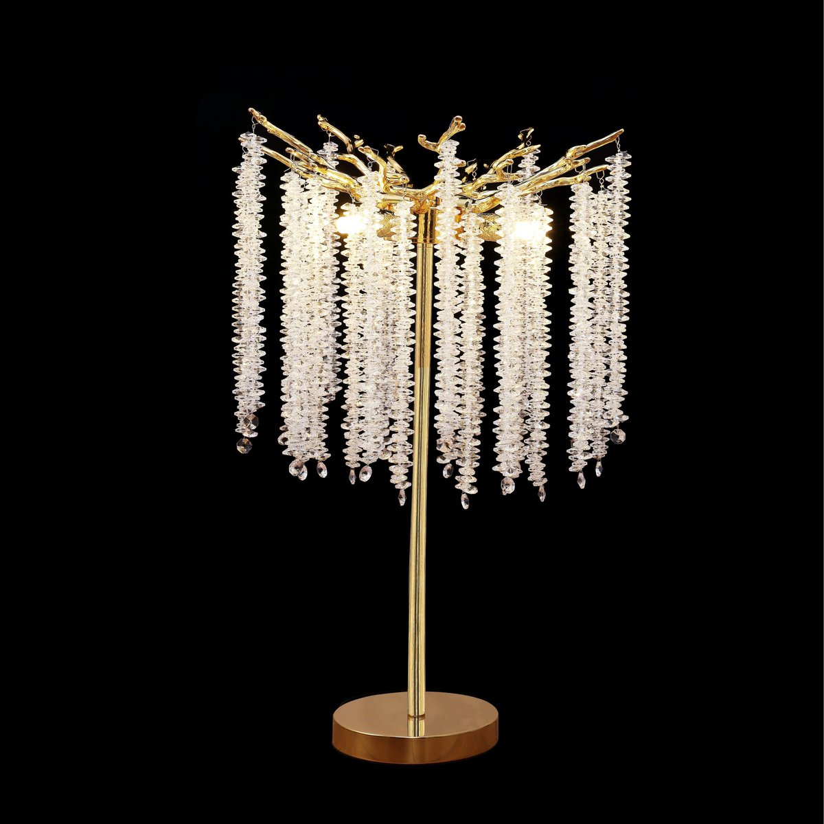Tafellamp Frost Gold | 35x70cm - Afbeelding 4
