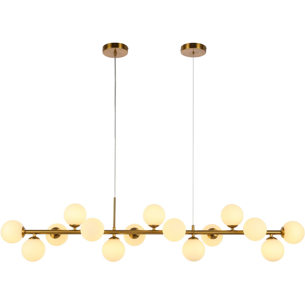 Hanglamp Nancy White Gold - Afbeelding 2